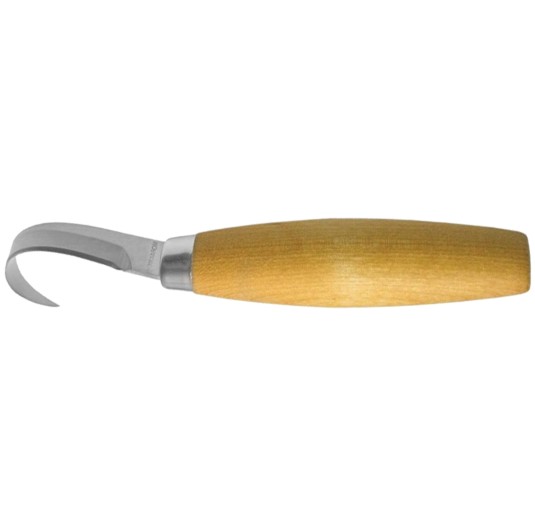 Nóż do rzeźbienia w drewnie - Mora Wood Carving Hook 164 Prawy