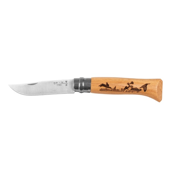 Nóż Opinel 8 inox dąb seria Animal - zając Nóż Opinel 8 inox dąb seria Animal - zając