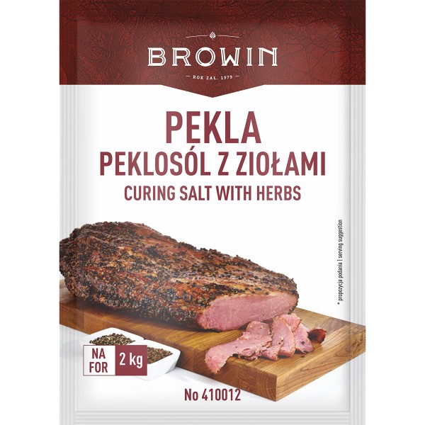 Peklosól Browin- peklosól z ziołami 67 g Peklosól Browin- peklosól z ziołami 67 g