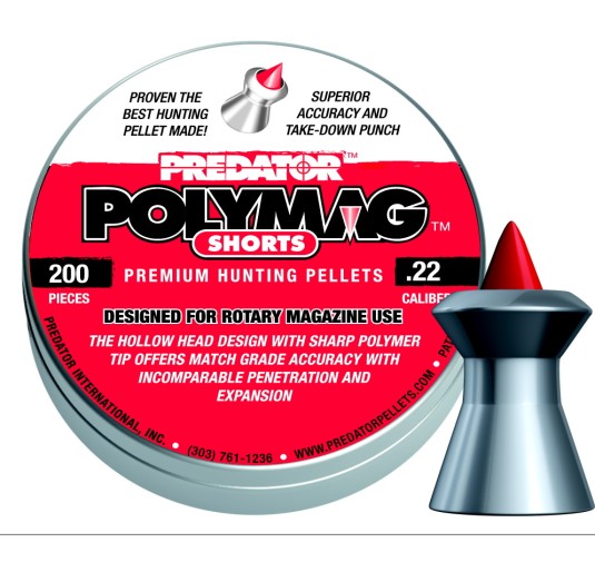 Śrut diabolo JSB Polymag Short 5,5 mm - moc i precyzja (60 characters)