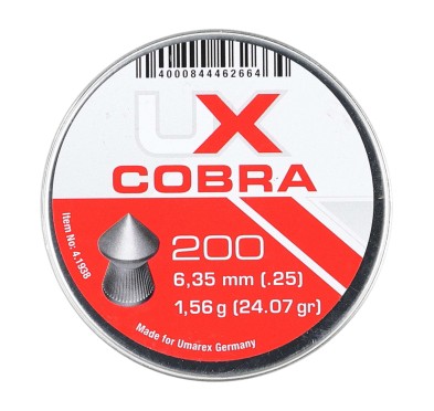 Naboje Śrut diabolo Umarex Cobra 6,35/200 - ostry i precyzyjny!