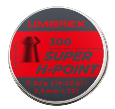 Śrut diabolo Umarex Super H-Point 4,5 mm - 300 sztuk!