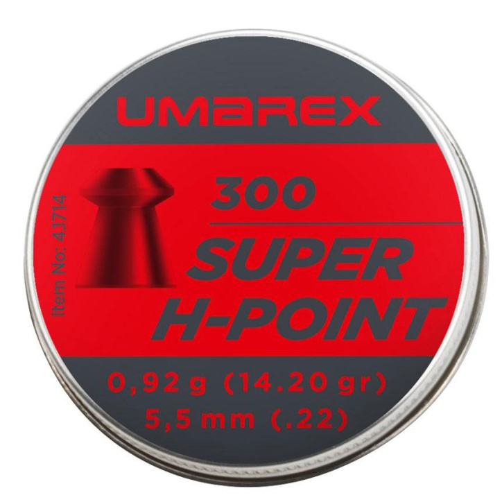 Śrut diabolo Umarex Super H-Point 4,5 mm - 300 sztuk!