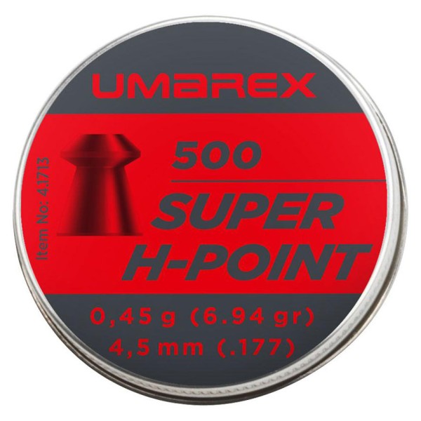 Śrut diabolo Umarex Super H-Point 4,5 mm 500 szt. Śrut diabolo Umarex Super H-Point 4,5 mm 500 szt.