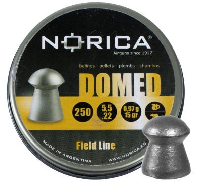 Śrut Norica Domed 5,5 mm - 250 szt. | Kaliber 5,5 mm | Najwyższa precyzja
