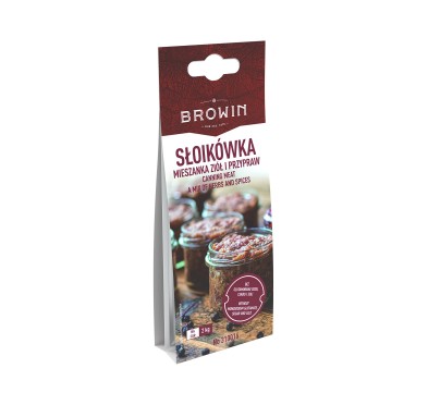 Słoikówka Browin - wyjątkowe połączenie ziół i przypraw (30 g)
