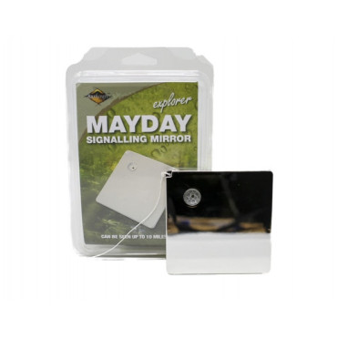Lusterko sygnalizacyjne BCB Mayday - akcesorium z Wielkiej Brytanii (60 znaków)