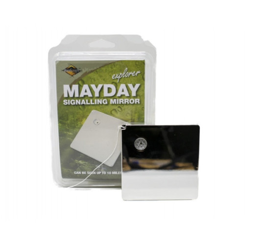 Lusterko sygnalizacyjne BCB Mayday - akcesorium z Wielkiej Brytanii (60 znaków)