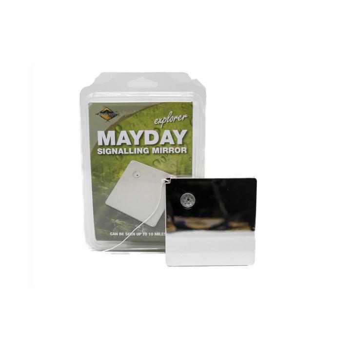 Lusterko sygnalizacyjne BCB Mayday - akcesorium z Wielkiej Brytanii (60 znaków)