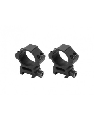 Montaż dwuczęściowy wysoki 30mm/Weaver Leapers - solidny i wytrzymały mount na szynę weaver!