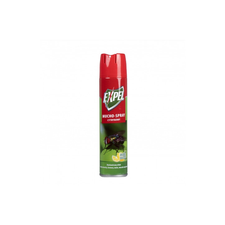 Muchospray Expel cytrynowy 400 ml - Skuteczna ochrona przed owadami