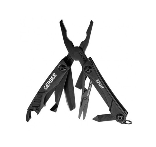 Multitool Gerber Dime czarny - kompaktowe narzędzie wielofunkcyjne dla każdego
