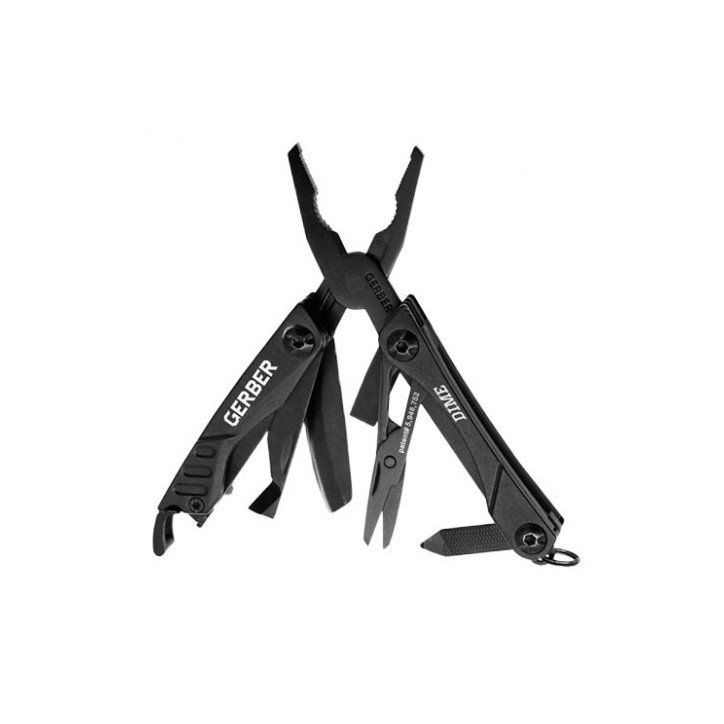 Multitool Gerber Dime czarny - kompaktowe narzędzie wielofunkcyjne dla każdego