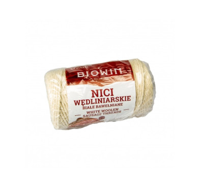 Bawełniane białe nici wędliniarskie Browin (240°C) - Akcesoria do wędzarni