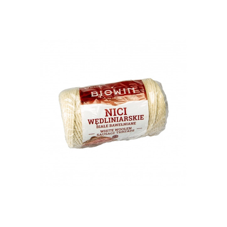 Bawełniane białe nici wędliniarskie Browin (240°C) - Akcesoria do wędzarni