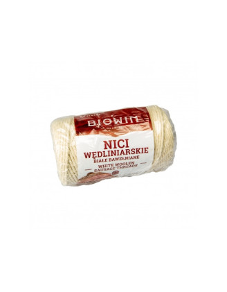 Bawełniane białe nici wędliniarskie Browin (240°C) - Akcesoria do wędzarni