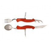 Niezbędnik Fox Outdoor 6-częściowy składany czerwony Niezbędnik Fox Outdoor 6-częściowy składany czerwony