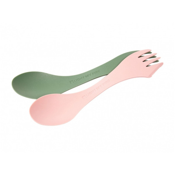 Niezbędnik Light My Fire Spork O Bio zielono-róż Niezbędnik Light My Fire Spork O Bio zielono-róż