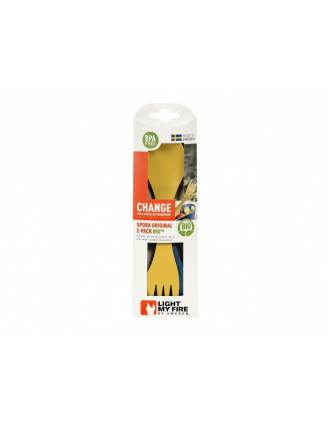Niezbędnik Light My Fire Spork Original Bio niebiesko-żółty