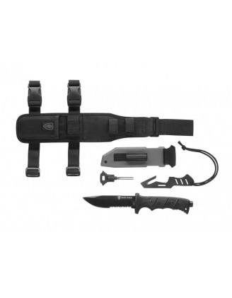 Noże survivalowe Elite Force EF 703 Kit: stal 440C, pochewka, gwarancja 24 msc.