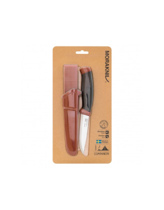 Nóż Morakniv Companion czerwony stal nierdzewna