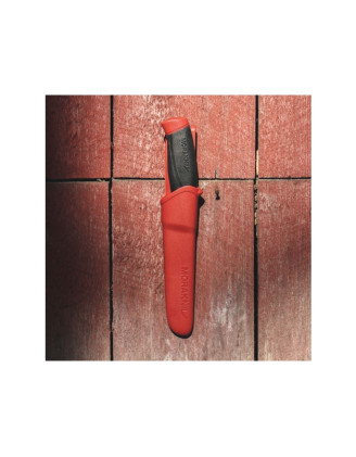 Nóż Morakniv Companion czerwony stal nierdzewna