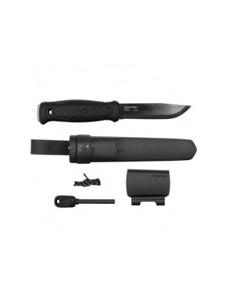 Nóż Morakniv Garberg BlackBlade - stal węglowa, zestaw przetrwania [60 znaków]