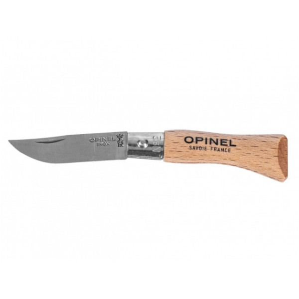 Nóż Opinel 02 inox buk Nóż Opinel 02 inox buk