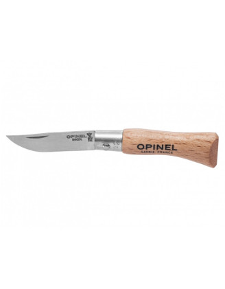 Nóż Opinel 02 inox buk - doskonały wybór EDC!