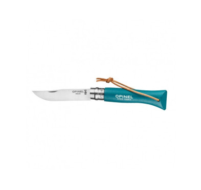 Nóż Opinel Colorama 06: niebieski, francuski design
