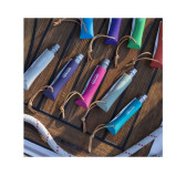 Nóż Opinel Colorama 06 inox grab turkusowy z rzemieniem Nóż Opinel Colorama 06 inox grab turkusowy z rzemieniem