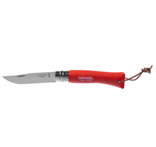Nóż Opinel Colorama 07 inox grab pomarańczowy - praktyczne narzędzie EDC