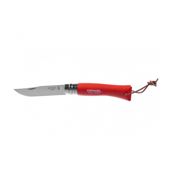 Nóż Opinel Colorama 07 inox grab pomarańczowy - praktyczne narzędzie EDC