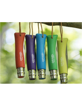 Nóż Opinel Colorama 07 inox grab pomarańczowy - praktyczne narzędzie EDC