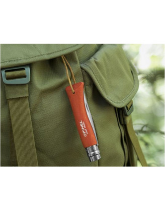 Nóż Opinel Colorama 07 inox grab pomarańczowy - praktyczne narzędzie EDC