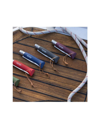 Nóż Opinel Colorama 08 inox grab bordowy - użyteczność i styl w jednym!